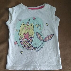 Kids' White Meowmaid T-Shirt